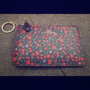 Coach key pouch